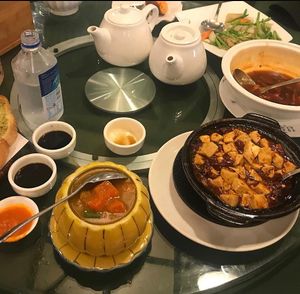 Family style  at Pure Veggie House 心齋 - Xīn Zhāi in Kowloon