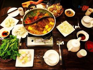 amazing hotpot  at Pure Veggie House 心齋 - Xīn Zhāi in Kowloon