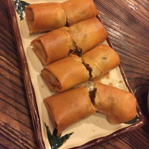 Spring rools at Pure Veggie House 心齋 - Xīn Zhāi in Kowloon