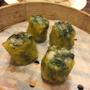 Pure Veggie House dumplings (Siu Mai) at Pure Veggie House 心齋 - Xīn Zhāi in Kowloon