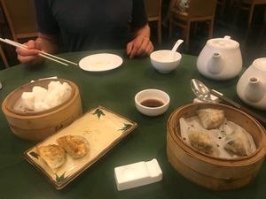 Delicious dumplings!  at Pure Veggie House 心齋 - Xīn Zhāi in Kowloon