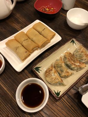 Dumplings at Pure Veggie House 心齋 - Xīn Zhāi in Kowloon