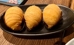 Shredded Turnip Puff at Pure Veggie House 心齋 - Xīn Zhāi in Kowloon