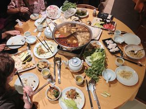 So much food!  at Pure Veggie House 心齋 - Xīn Zhāi in Kowloon