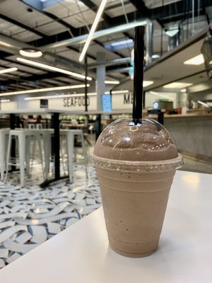 Chocolate Milkshake!!!!!! at Beleaf Burgers in Chino