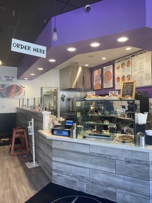 Order Station w/Vegan Menu   at Cinnaholic in Concord