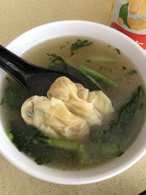 Wanton soup- still amazing! at Kang Su 康素 - Sims Dr in Central Singapore