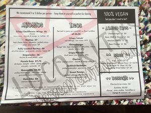 It has changed its title to Loco Rita’s and has become a Mexican Cantina & Bar. They are selling Antojitos, Tacos, loaded fries, sides and desserts.  at Loco Ritas in Dundee