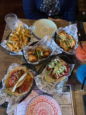 Mexican tapas  at Loco Ritas in Dundee