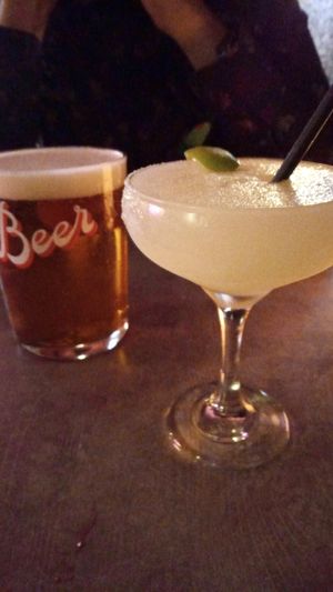 Frozen margaritas  at Loco Ritas in Dundee