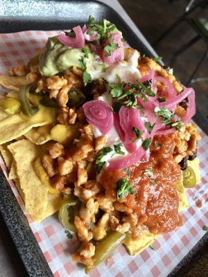 Fully loaded nachos  at Loco Ritas in Dundee