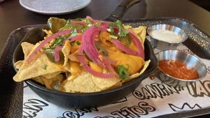 Nachos  at Loco Ritas in Dundee