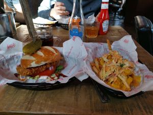 One of the meals had that evening.... Followed by whippy ice cream!  at Loco Ritas in Dundee