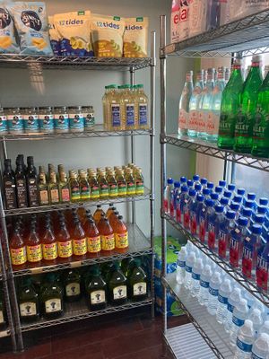 Vinegar, oils, water, chips at NewLife Natural Vegetation Cell Food in Nassau