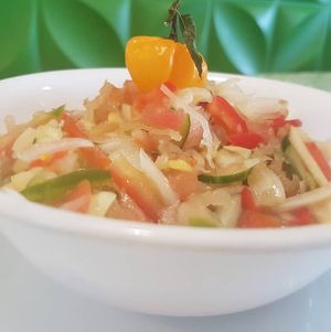 Seamoss Salad at NewLife Natural Vegetation Cell Food in Nassau