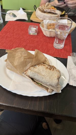Falsfel Wrap  at Fruchtbar Fulda in Fulda