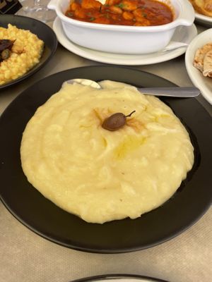 Garlic mash potato  at da Veronica in Kefalonia