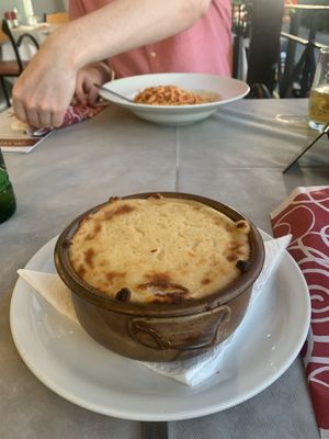 Vegan mousakka  at da Veronica in Kefalonia