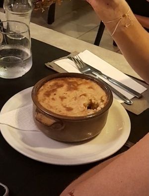 Mousaka at da Veronica in Kefalonia