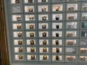 Selection  at AMS - Health Food Wall in Schiphol