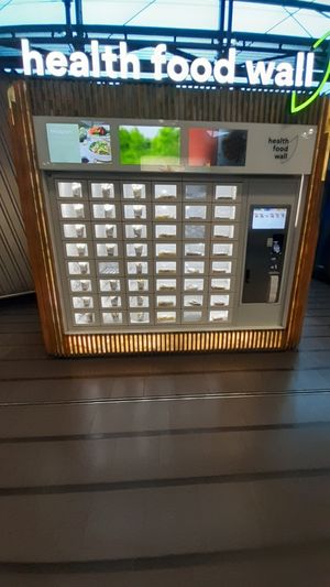  at AMS - Health Food Wall in Schiphol
