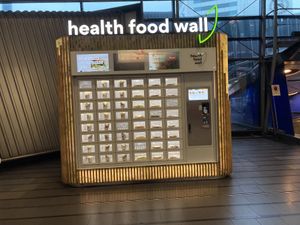   at AMS - Health Food Wall in Schiphol