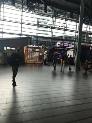 Health food wall at AMS - Health Food Wall in Schiphol