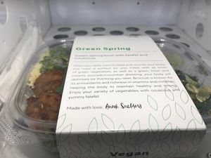 Falafel at AMS - Health Food Wall in Schiphol