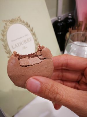 macaron at Ladurée in Beverly Hills