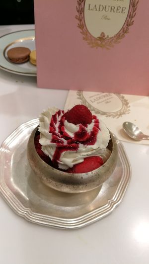 I think this was their Ispahan at Ladurée in Beverly Hills