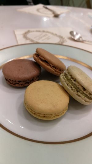 Assorted macarons. All vegan - wow! at Ladurée in Beverly Hills