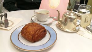 pain au chocolate at Ladurée in Beverly Hills