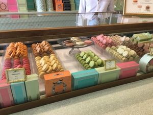 Macaroons! So delicious  at Ladurée in Beverly Hills