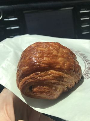 Mini pain de chocolat at Ladurée in Beverly Hills