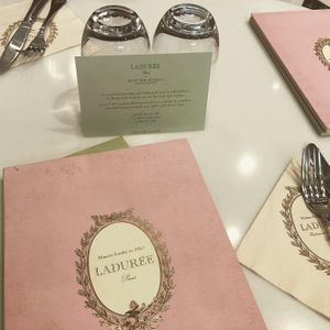 Love the High Tea atmosphere!  at Ladurée in Beverly Hills