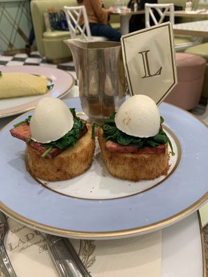 Benedict at Ladurée in Beverly Hills