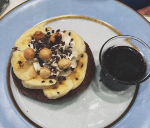 Chocolate French toast at Ladurée in Beverly Hills