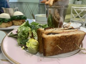 My beautiful plate at Ladurée in Beverly Hills