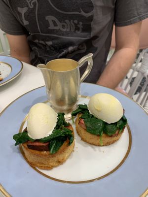 Ladurée Benedict (vegan!!!) at Ladurée in Beverly Hills