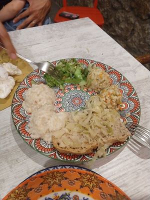Main (2 type of risotto) at Un Gelsomino in Salerno