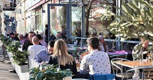 Calexico´s by the water, Hornstull Strand at Calexico's in Stockholm