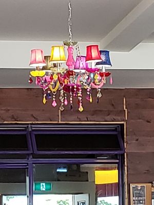 Cue chandelier at Social Club in Rotorua