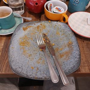 All done at Scoff Troff Cafe in St Ives