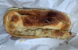 Vegan burek at Holyfood Delight in Ljubljana