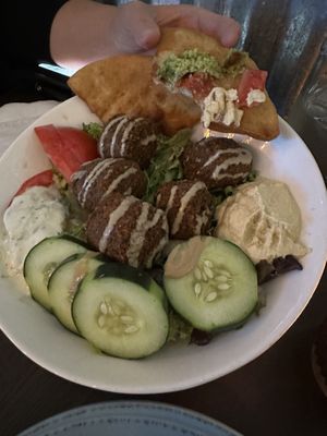 Farm Fresh Falafel   at Prohibition Kitchen in Port Jefferson
