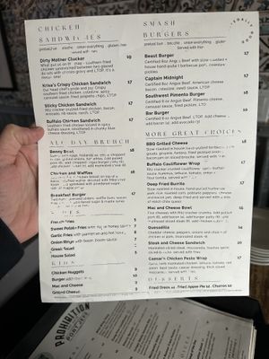   at Prohibition Kitchen in Port Jefferson