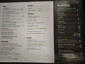 Menu October 2021 at Cabin 401 in Bibra Lake