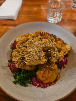 Half Roasted Cauliflower at Cabin 401 in Bibra Lake