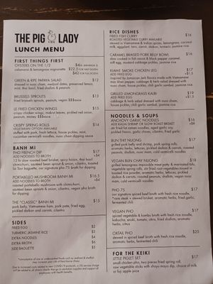 Yummy at The Pig and The Lady in Honolulu