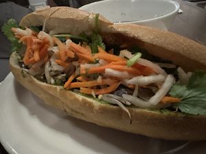PORTABELLO MUSHROOM BANH MI  at The Pig and The Lady in Honolulu